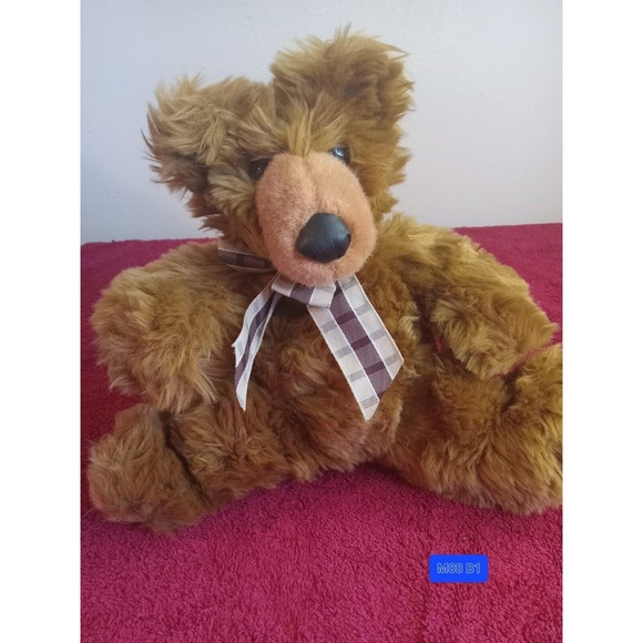 Vintage FAO SCHWARZ FIFTH AVENUE Plush Teddy Bear 9” Plush, super soft - Picture 1 of 5